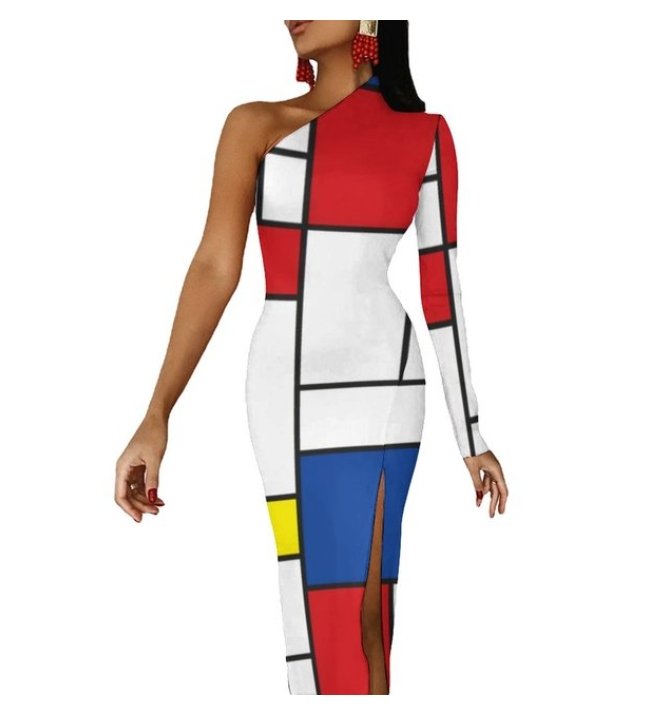 Seksowna Sukienka Z Lat 70