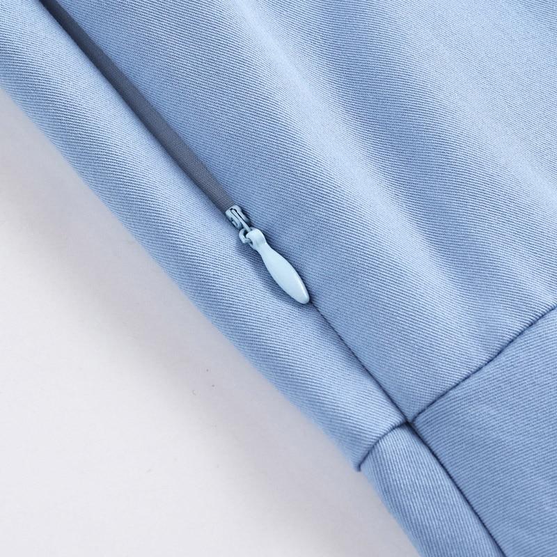 Pastelowa Niebieska Sukienka Z Lat 50