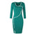Zielona Sukienka Ołówkowa Z Lat 60