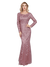 Elegancka Suknia Wieczorowa - Mauve Gatsby
