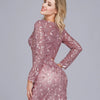 Elegancka Suknia Wieczorowa - Mauve Gatsby