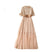 Jasnoróżowa Koronkowa Sukienka W Stylu Vintage