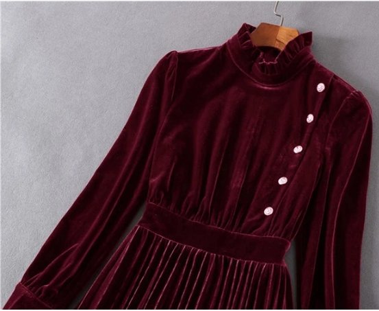 Czerwona Sukienka Z Lat 40. I 50