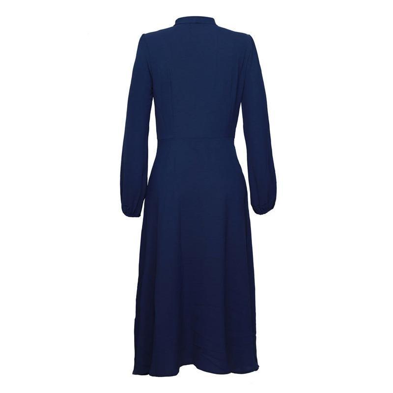 Zimowa Sukienka Z Lat 50