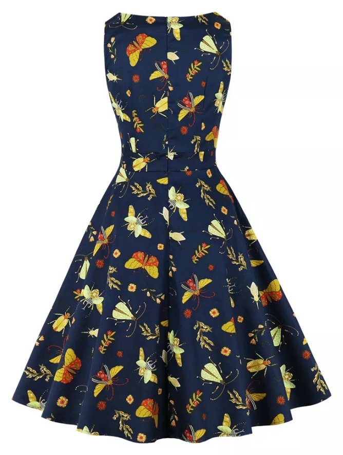 Sukienka Z Lat 60-Tych 70-Tych