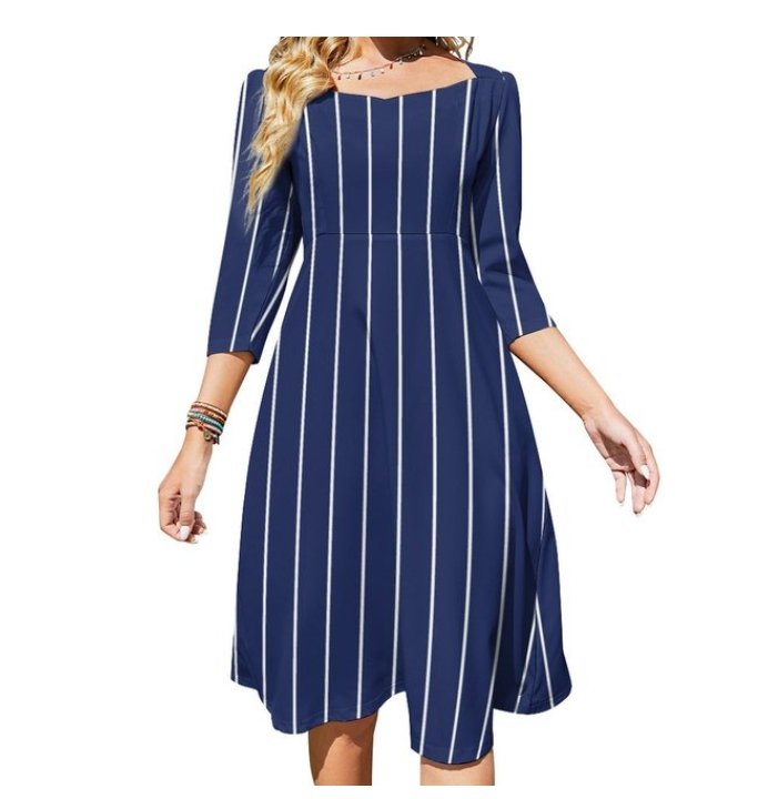 Klasyczna Sukienka Z Lat 70