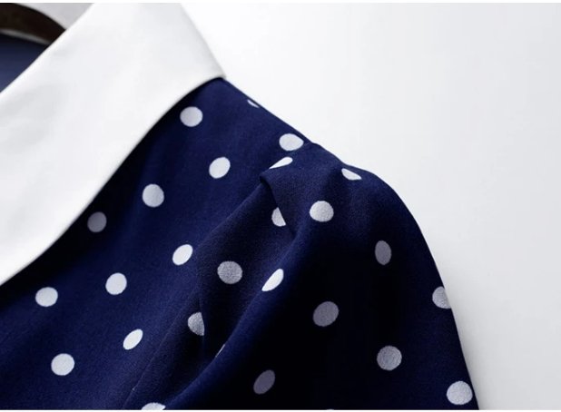 Sukienka Vintage W Kropki