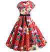 Artystyczna Sukienka Rozkloszowana W Stylu Vintage