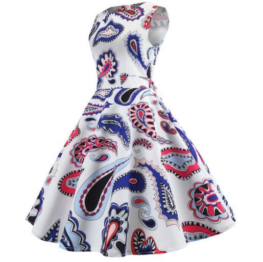 Rysunek Sukni Z Lat 50. XX Wieku