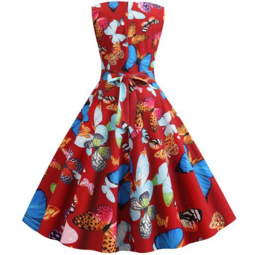 Nowoczesna Sukienka Z Lat 50