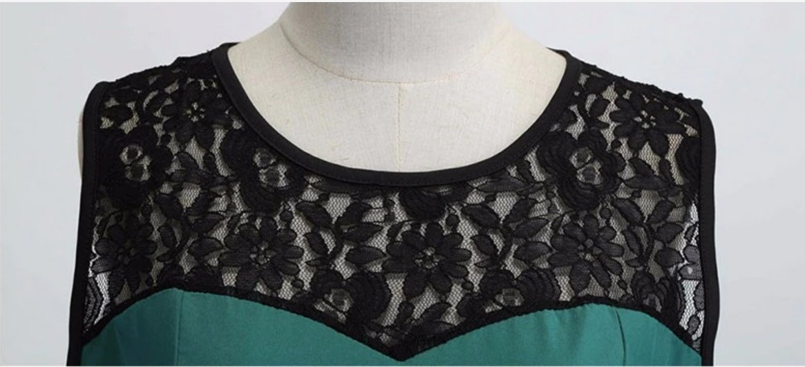 Damska Sukienka W Stylu Lat 50