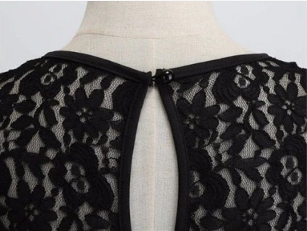 Damska Sukienka W Stylu Lat 50