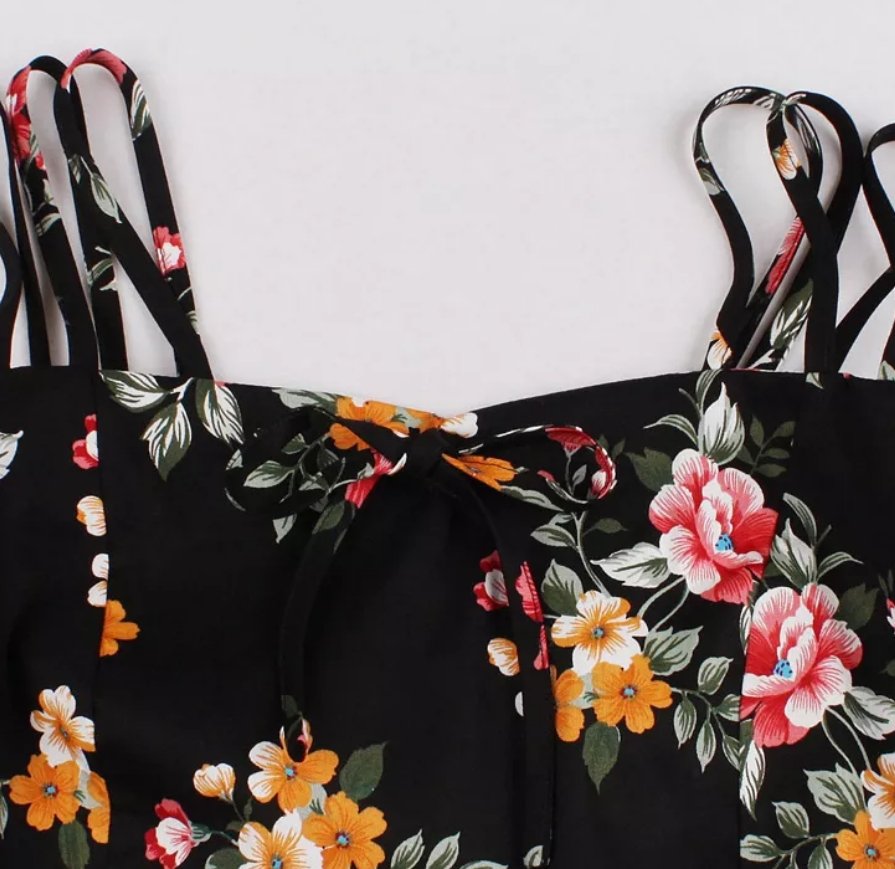 Sukienka Rockabilly Dla Dziewczynki Z Lat 50