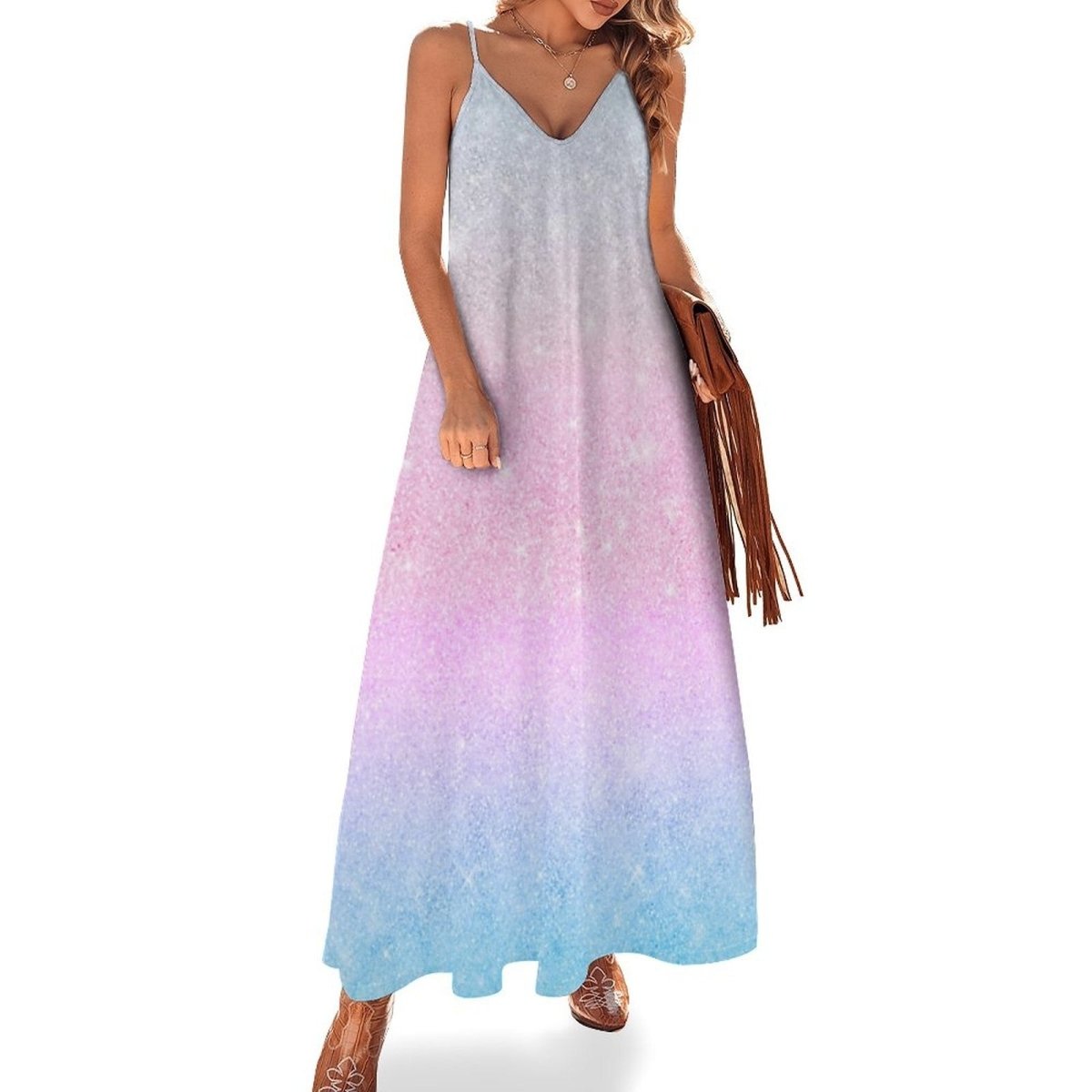 Sukienka Hipisowska Retro Z Lat 70