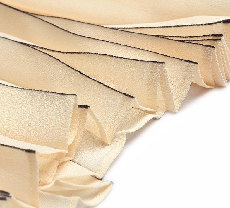 Beżowa Sukienka Maxi Z Lat 40. XX Wieku