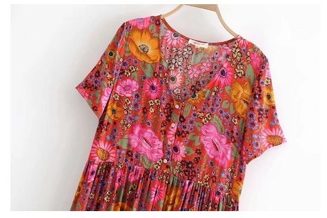 Sukienka Maxi Z Lat 70