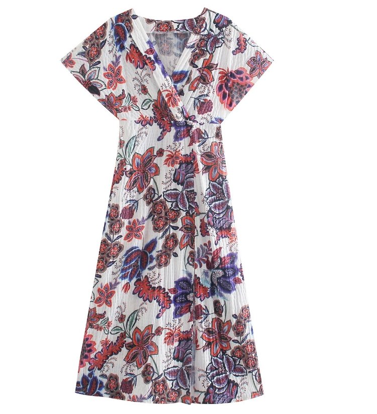 Długa Sukienka Z Lat Siedemdziesiątych