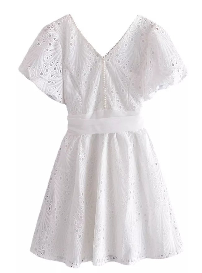 Krótka Suknia Ślubna W Stylu Vintage