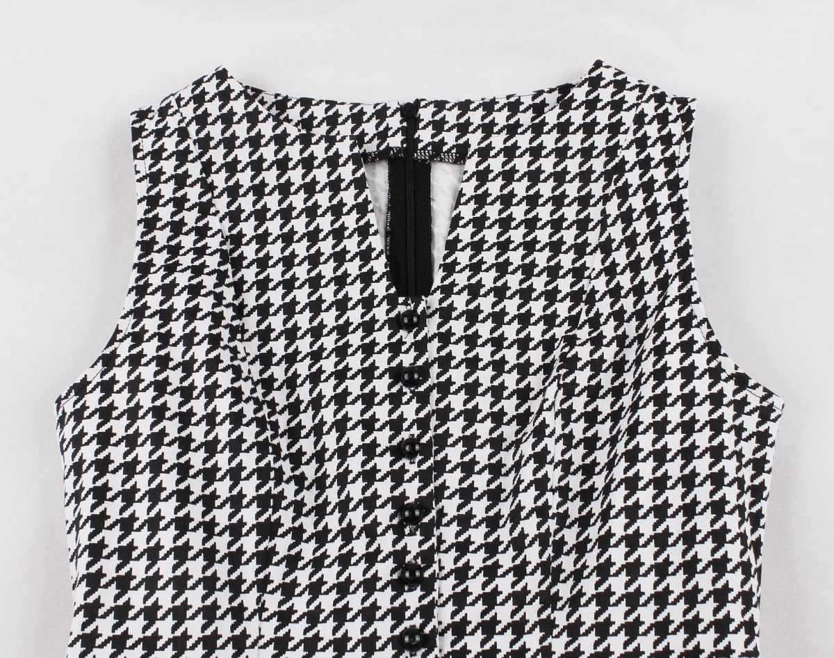 Biała Sukienka W Stylu Vintage