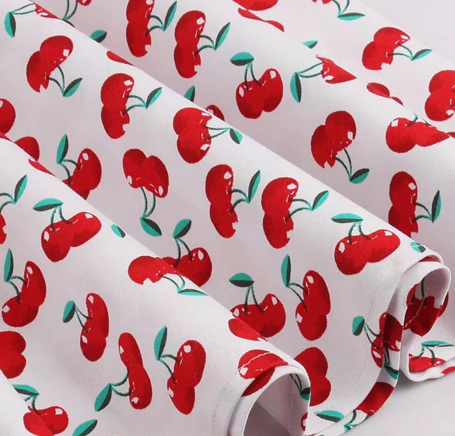 Biała Sukienka Skater Z Lat 50