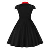 Sukienka Pin-Up Plus Size W Stylu Lat 50