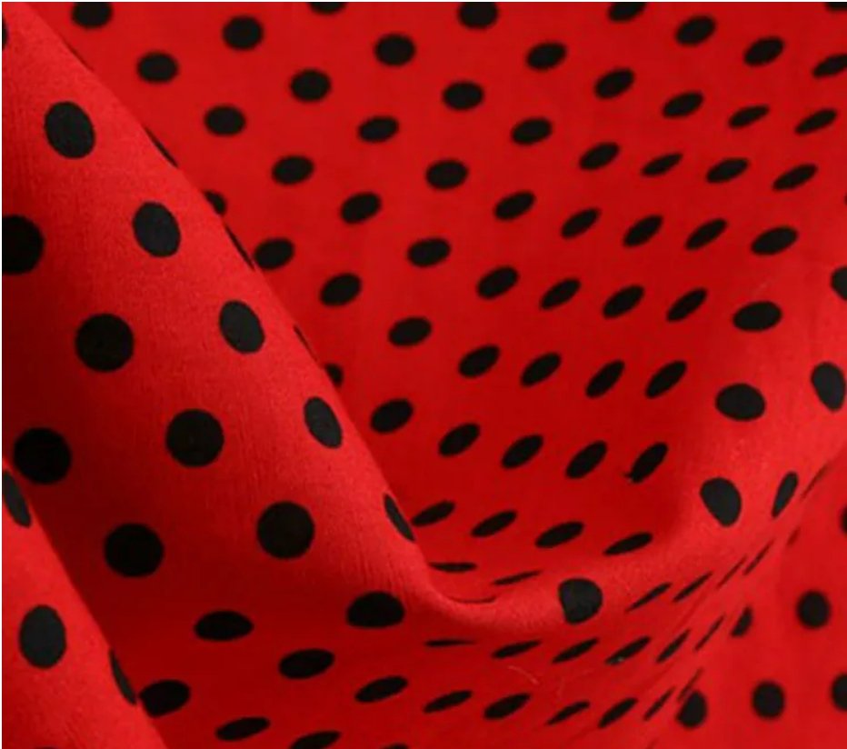 Czerwona Sukienka Pin-Up Z Lat 50