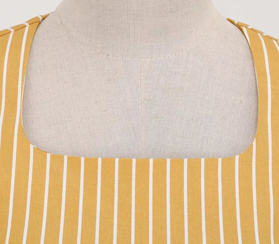 Żółta Sukienka Retro Z Lat 50