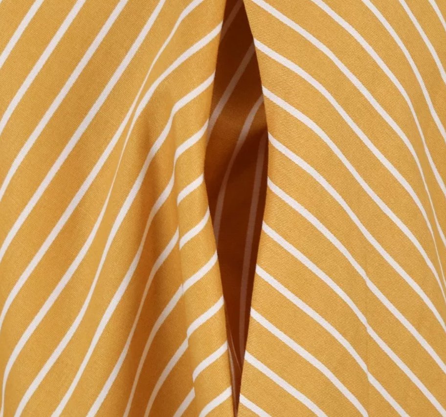 Żółta Sukienka Retro Z Lat 50