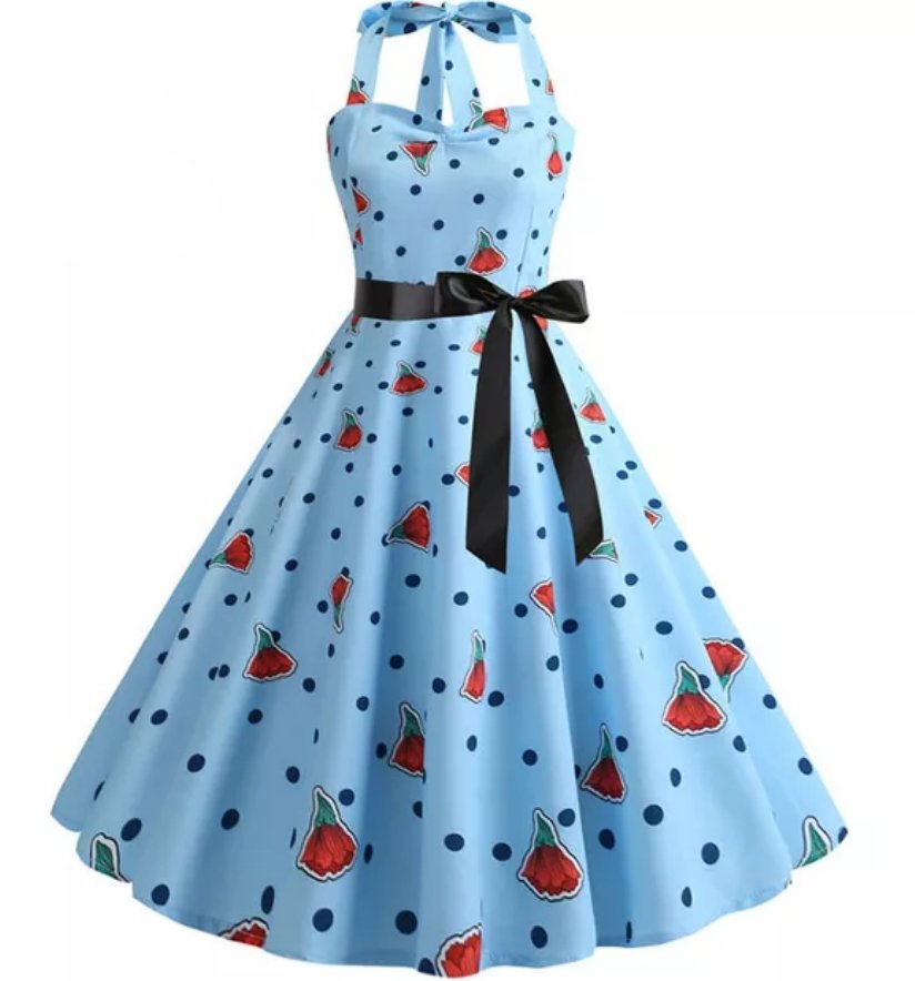 Sukienka Retro  Pasek