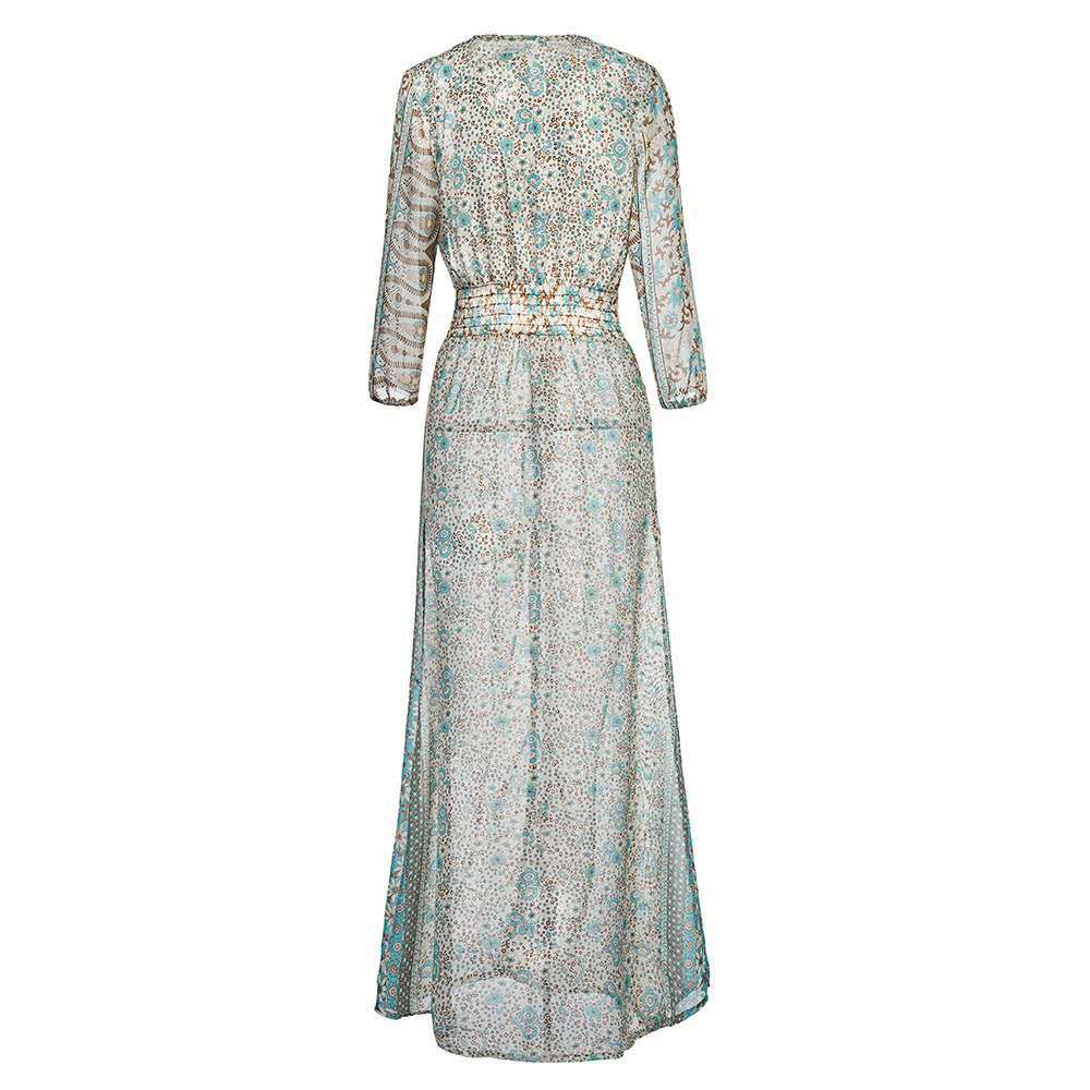 Sukienka Plus Size Z Lat Siedemdziesiątych