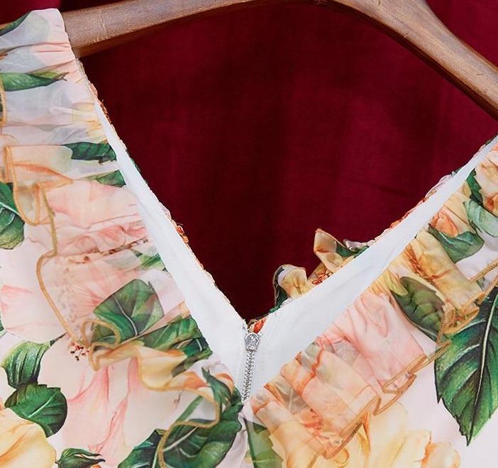 Sukienka W Stylu Shabby Chic W Dużych Rozmiarach