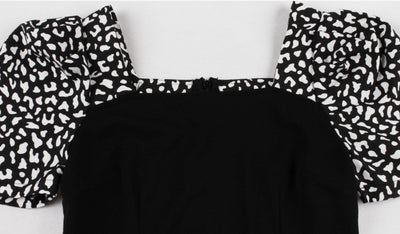 Czarna Sukienka W Stylu Vintage Z Lat 50