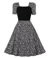 Czarna Sukienka W Stylu Vintage Z Lat 50
