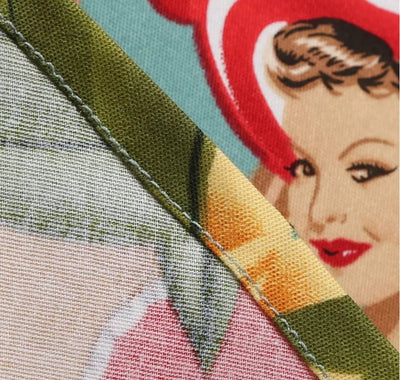 Patchworkowa Sukienka Vintage Z Lat 50