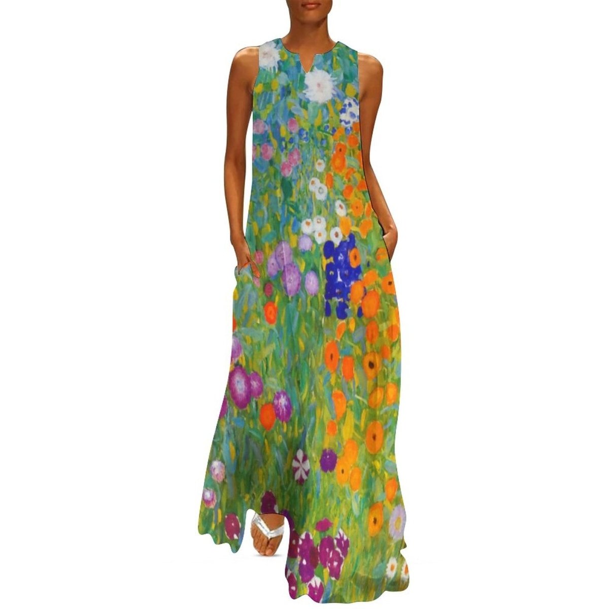 Sukienka W Stylu Country Z Lat 70