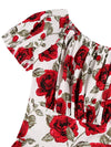 Sukienka Liberty Plus Size W Stylu Vintage