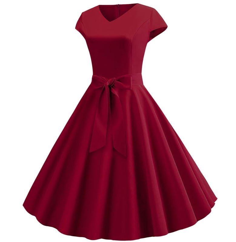 Rozkloszowana Sukienka Z Lat 60