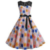 Trapezowa Sukienka W Stylu Vintage