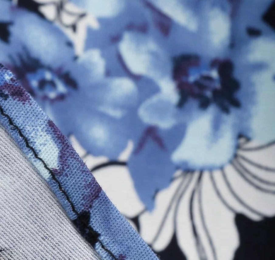 Sukienka Vintage 1950 Niebieska