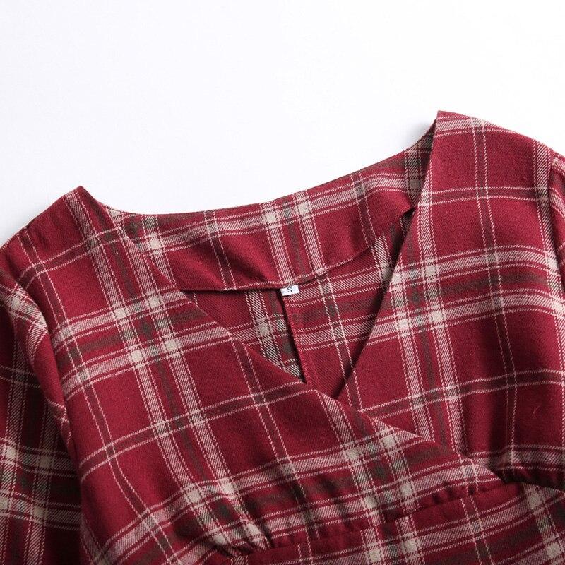 Sukienka Vintage 3/4 Bordowa 1960