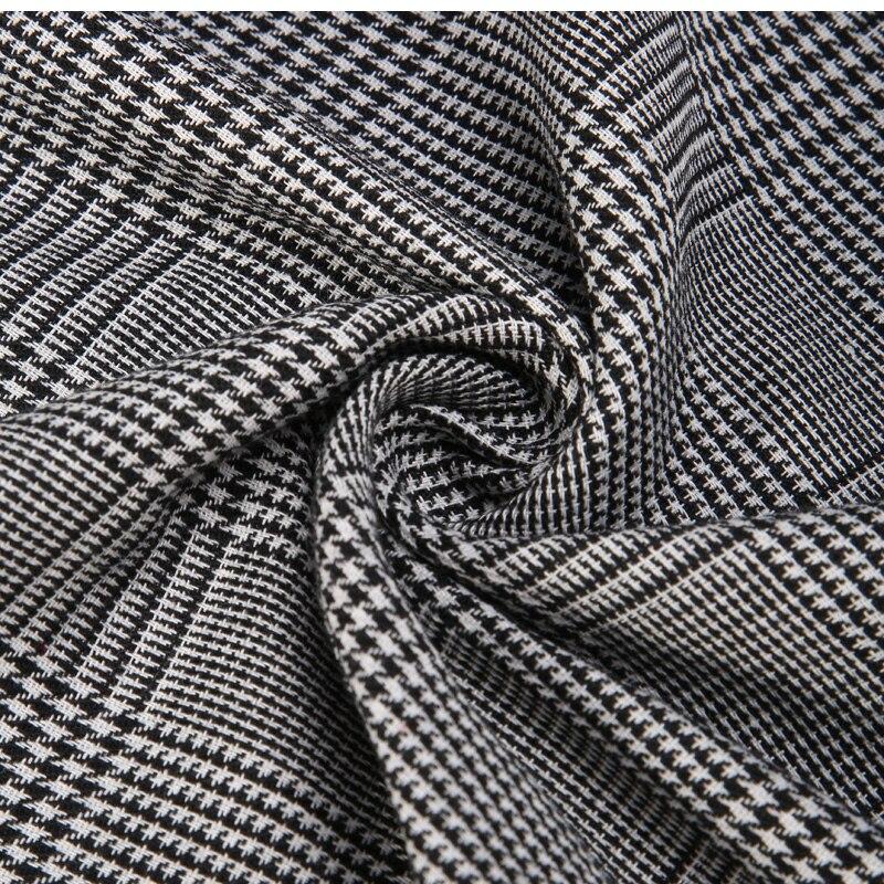 Sukienka Vintage 50 Szary Krótkie Rękawy