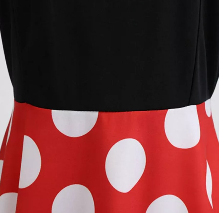 Czerwona Angielska Sukienka Vintage