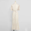 Sukienka Vintage Rok 1940 Beżowa