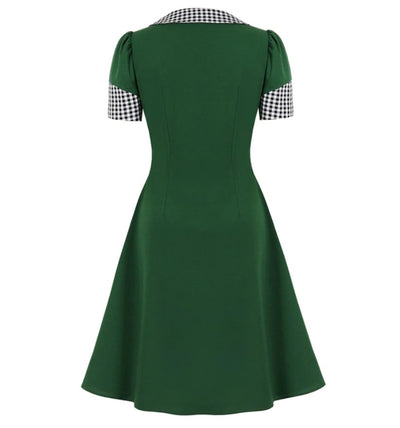 Elegancka Sukienka Vintage Z Lat 50