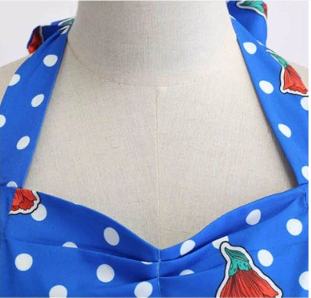 Sukienka Vintage Z Odkrytymi Ramionami Z Lat 50