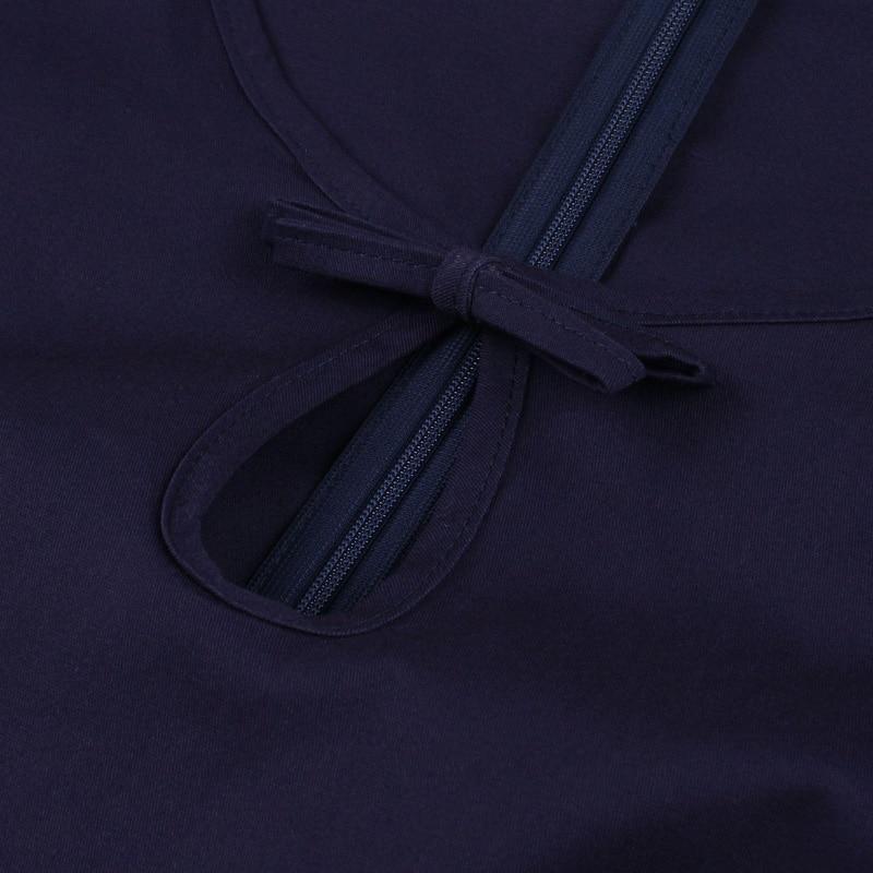 Granatowo-Żółta Sukienka Vintage Z Lat 50