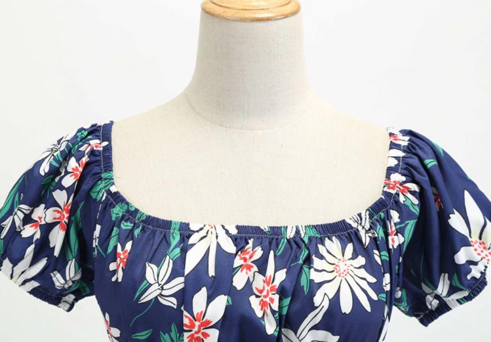 Wiejska Sukienka Vintage Z Lat 60