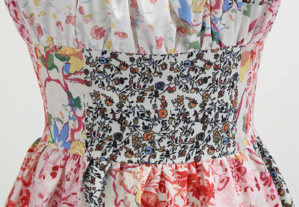 Sukienka Liberty W Stylu Lat 60