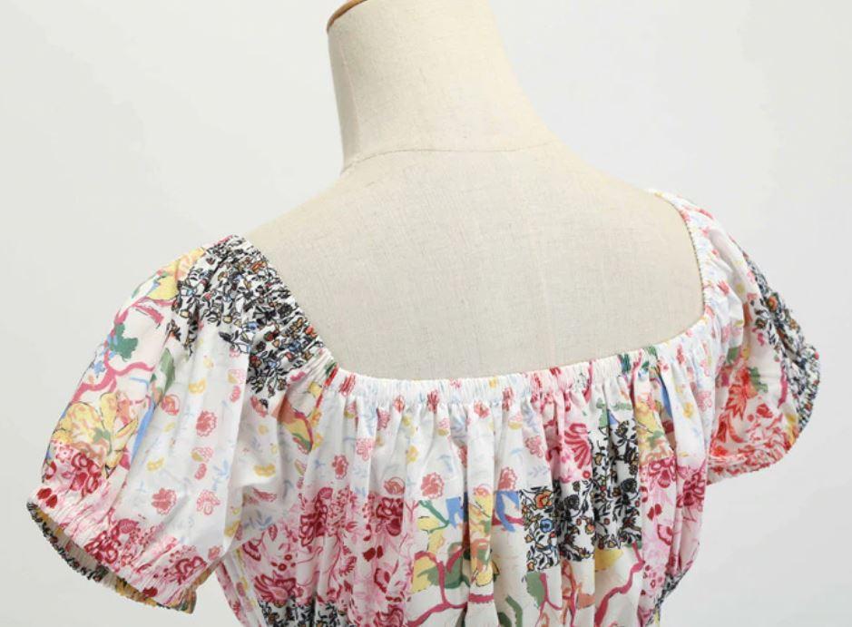 Sukienka Liberty W Stylu Lat 60