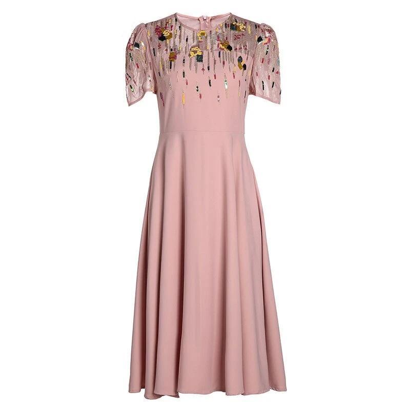 Sukienka Koktajlowa Vintage Z Lat 40